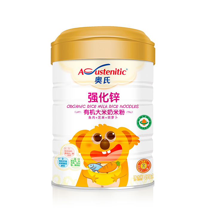 450克強化鋅有機米粉