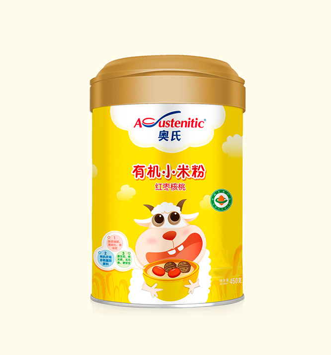 450克紅棗核桃有機小米粉