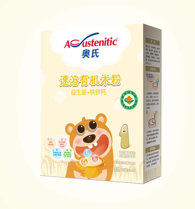 225克鐵鋅鈣速溶有機米粉