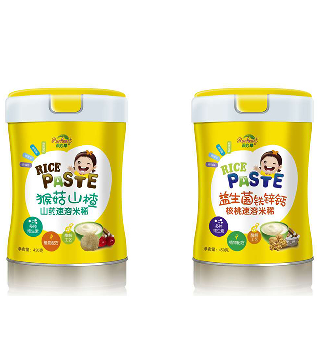 450克鐵鋅鈣、猴菇米稀